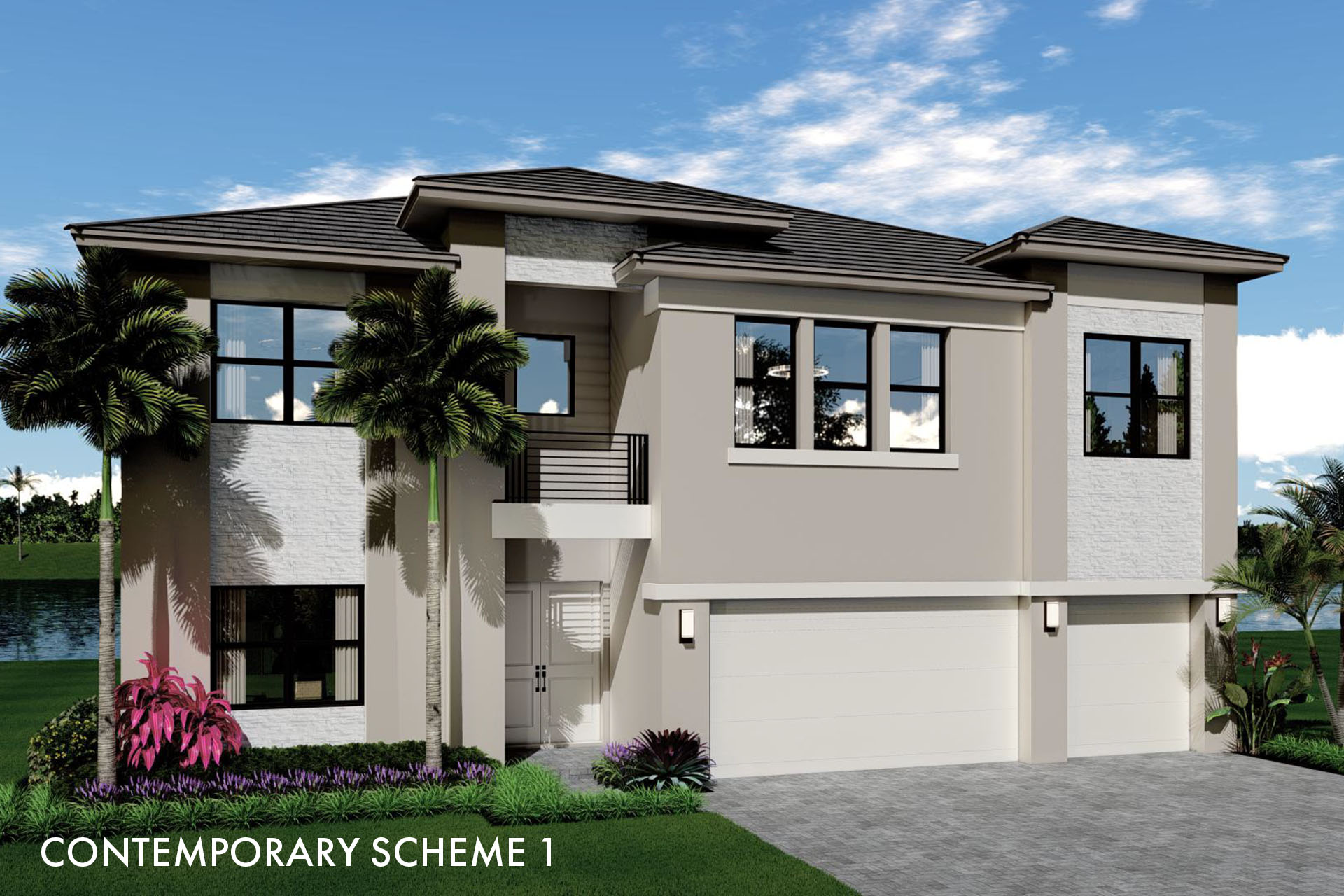 2 Story Contemporary Scheme #1